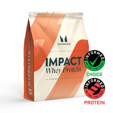Impact Whey Protein Powder - 5KG - 166servings - Vanilla