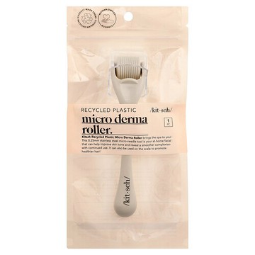 Kitsch, 微型 Derma 滾輪，暖灰色，1 個