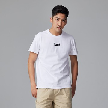 Lee 男款 地球小LOGO 短袖T恤 | Modern