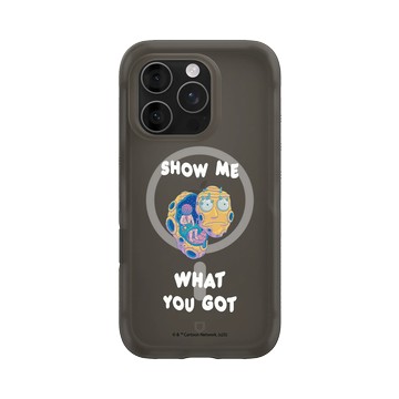 iPhone 16 Pro AirX 本質黑 - 瑞克和莫蒂 Rick and Morty - Show Me What You Got