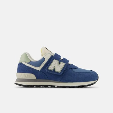 New Balance 574系列 童鞋 中大童 休閒鞋 PV574BLE-W