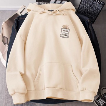 愛依依  帽T  連帽上衣   大學T  學生上衣  S-2XL秋季設計感小衆薄款連帽印花上衣-8811.