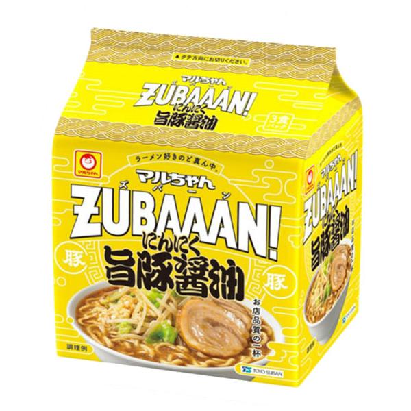 ★まとめ買い★　マルチャン ZUBAAAN!にんにく旨豚醤油 3P　×9個