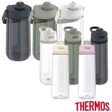 【THERMOS膳魔師】輕水瓶1200ml(TP4349系列)+輕水瓶710ml(TP4329系列)(組合)