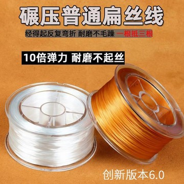 ⚡臺灣出貨⚡高彈力加強版手串彈力繩文玩高彈串珠子彈力線耐磨耐用手鍊鬆緊線