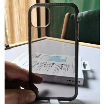 Tech21手機殼男女款適用于蘋果iPhone11簡約歐美防摔菱格紋保護套