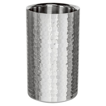 德國 VEGA Arvada錘紋不鏽鋼雙層保冷冰桶  1.4L  直徑11.5 x 20.3cm + 桶口內徑10.7cm  1個