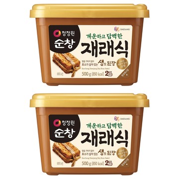 清淨園 Sunchang 淳倉 韓式傳統大醬  500g  2盒