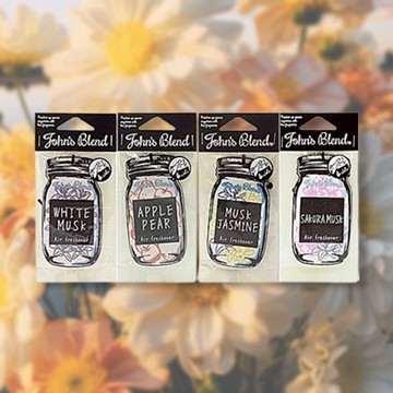 日本品牌 John's Blend 香氛卡 (1入)  香氛片 吊飾 擴香 室內香氛 香氛 【好物底家】D095554