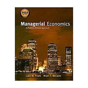 Managerial Economics (Hardcover  1st)