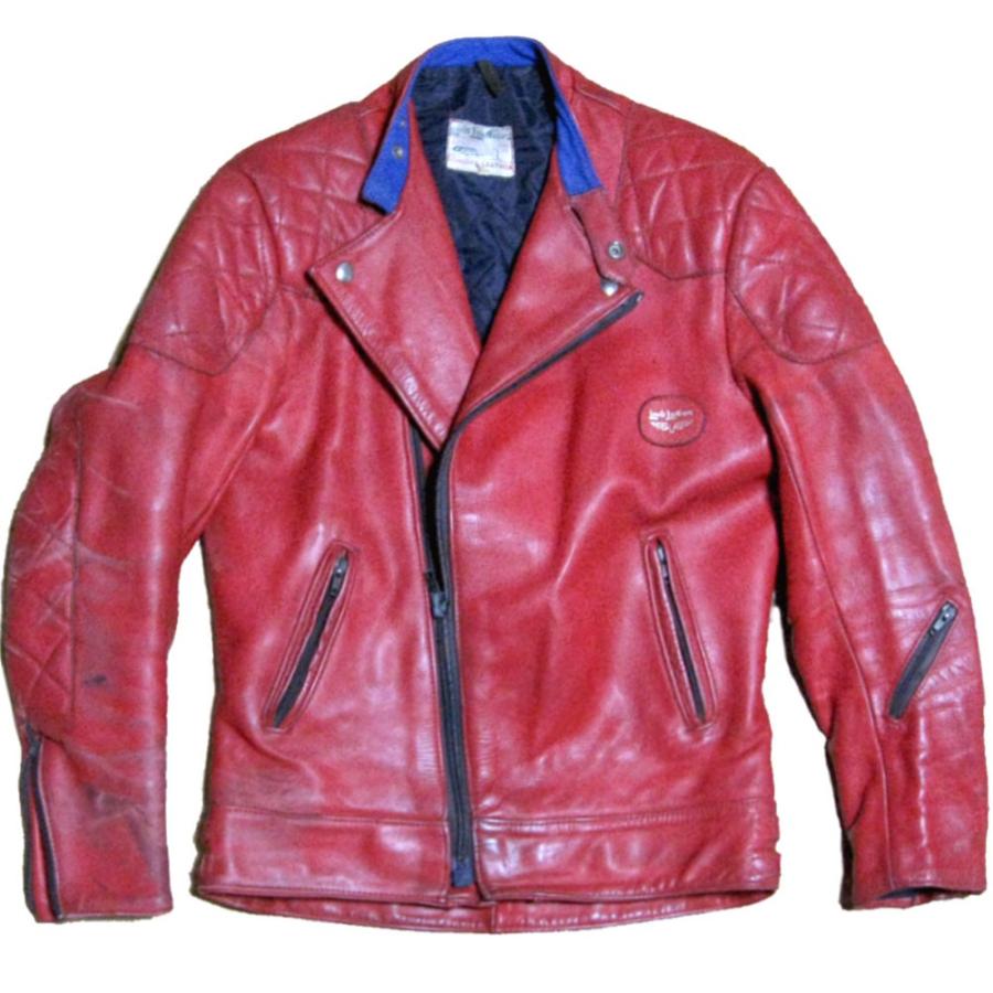 レア ルイスレザー 70s GT モンザ レッド LEWIS LEATHERS GT Monza 70s VINTAGE LEATHER JACKET RED