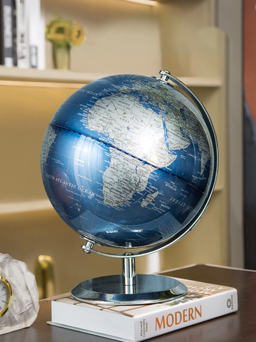 北歐輕奢地球儀擺件辦公室書房桌面擺設客廳電視柜創意家居裝飾品