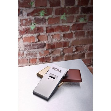 TROIKA｜簡便滾動立名片夾(咖啡色)