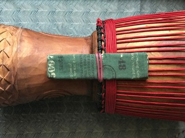 厚實筆挺陳舊風布捲式筷套