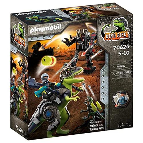 プレイモービル PLAYMOBIL Dino Rise TRex: Battle of The Giants