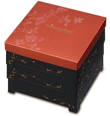 [基本量] 花語寄情/玫瑰金/9入.(三層) / 100個
