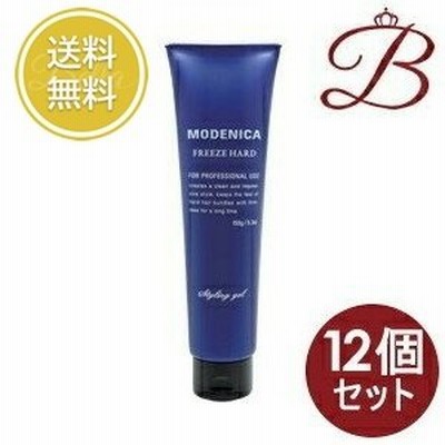 【×12個】ナカノ (中野製薬) モデニカ フリーズハードジェル 150g