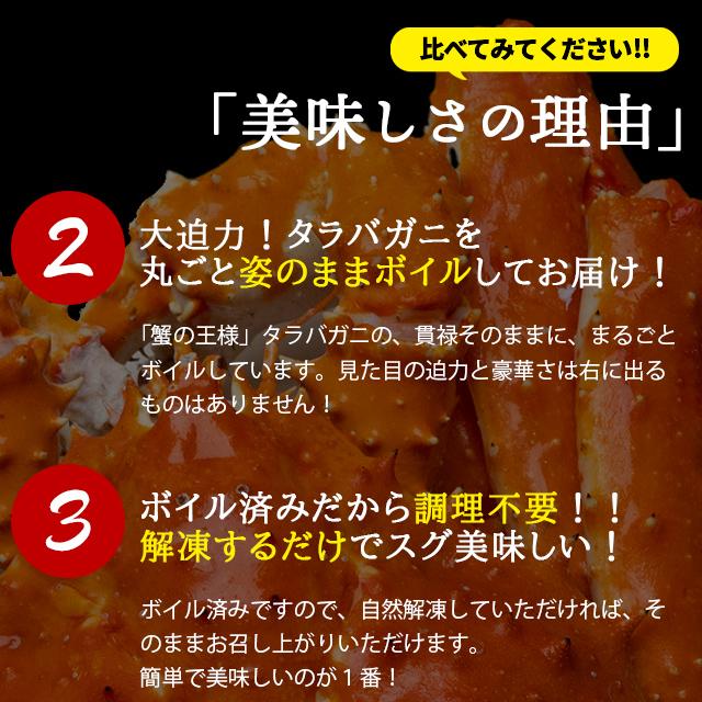 お歳暮 カニ ギフト 数量限定 送料無料 北海道産(オホーツク海)ちょっと訳有り タラバ蟹姿(堅蟹・3.0kg前後)   タラバガニ たらばがに タラバ 蟹 かに 訳あり