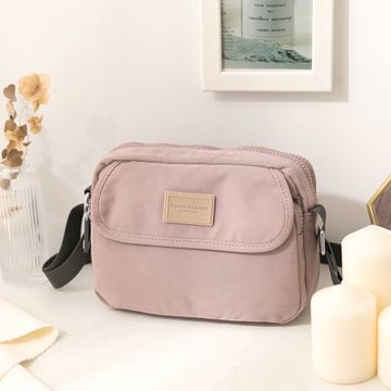 【金安德森】輕甜旅程 翻蓋造型斜側包-紫色