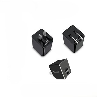 Soodatek 雙孔USB 5V/2.4A旅充/SHU2-PC524BL(任二件88折)