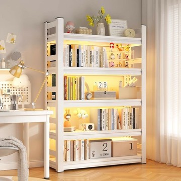 鋼制置物架落地兒童家用書架多層書柜貨架收納儲物架角鋼簡易架子zm7191ws7191