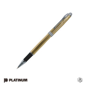 【PLATINUM】白金牌 雕花鍍金 鋼珠筆WKG-1000 (原廠正貨)