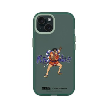 iPhone 15 Clear 憂墨綠 - 航海王 One Piece - 和之國系列-beben 光月御田