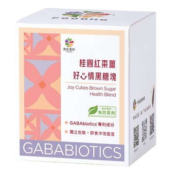 FOODHO 食在美好 好心情黑糖塊 桂圓紅棗薑  5g  40個  1盒