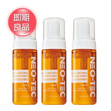 (3入組 效期2026.12.12)NEO-TEC 妮傲絲翠 深層潔顏慕斯150ml