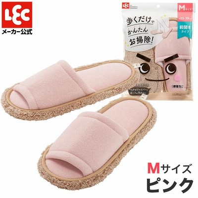 スリッパ モップ お掃除 激落ちくん Mサイズ ピンク おそうじスリッパ ずぼらアイテム 時短