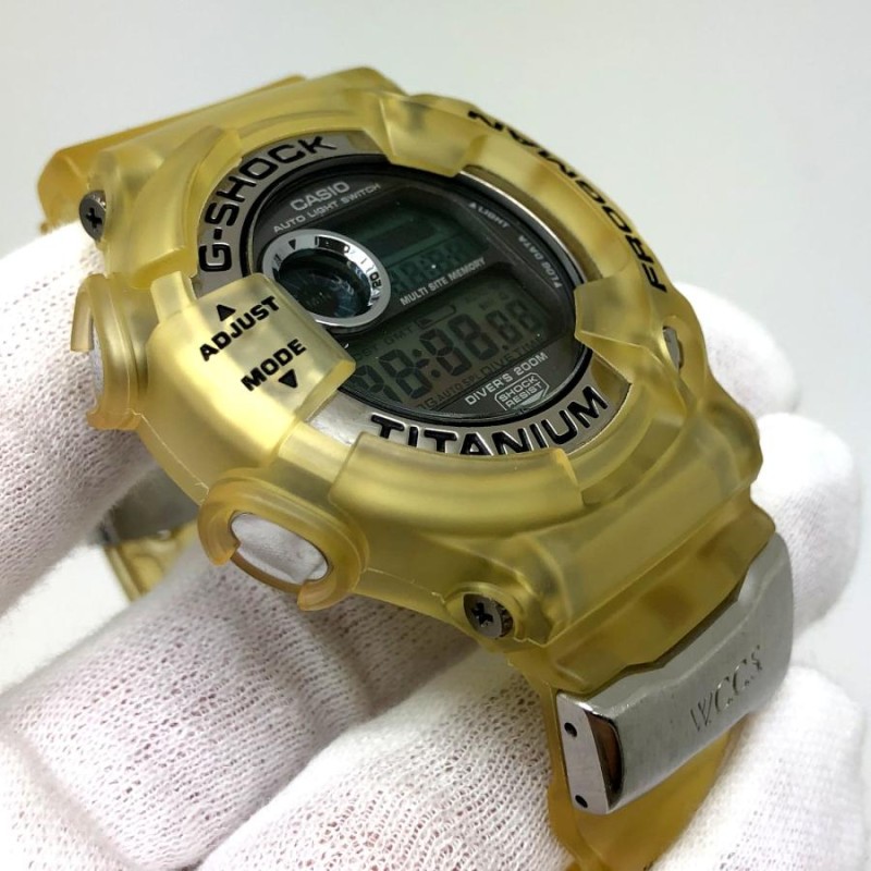 G-SHOCK ジーショック CASIO カシオ 腕時計 DW-9900WC フロッグマン 1999年 WCCS サンゴ礁保護協会 ISO デジタル  クォーツ GB【IT5E8RJUWVVI】 | LINEブランドカタログ