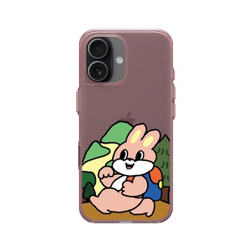 iPhone 17 Clear (相機按鈕) 晶醺玫 - Noiinoii - 登山小兔