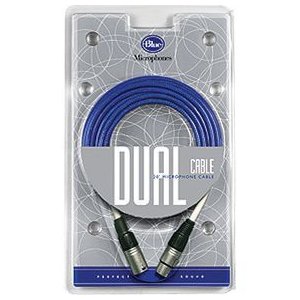 Blue Dual Microphone Cable アクセサリー