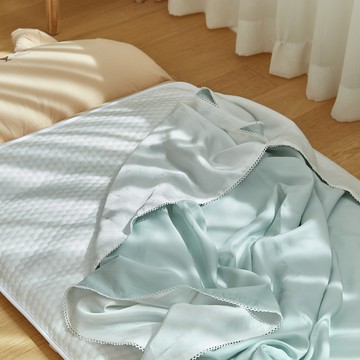 韓國 Hello HiZoo - 3D透氣雙面涼感被/透氣被/冷氣被-兒童款(薄荷綠)