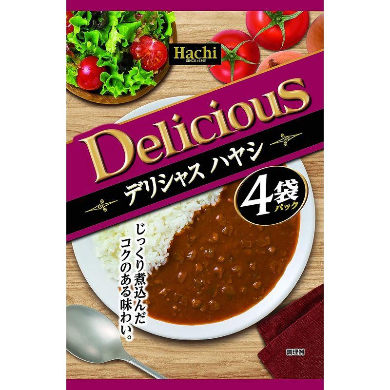 ハチ食品 デリシャスハヤシ 600g(150g×4個入り)×2袋