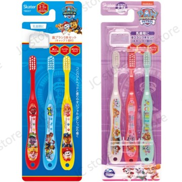 SKATER 3-5歲 汪汪隊 兒童 牙刷  PAW Patrol 汪汪隊立大功 藍 粉