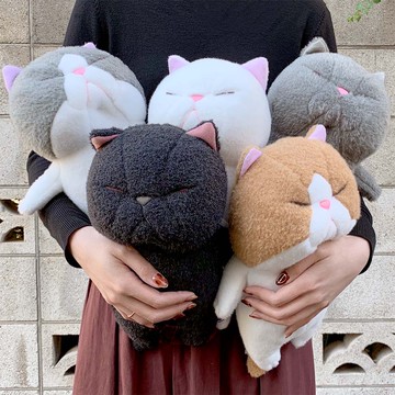 【日本授權正版】【nipopo棒貓】躺平貓 L SIZE