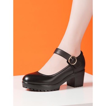 厚底粗跟防水臺旗袍模特走秀鞋