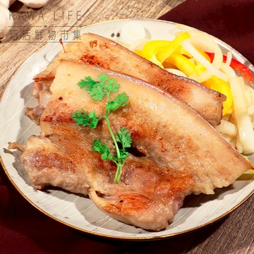 厚切帶皮五花肉-台式香蒜(300g)