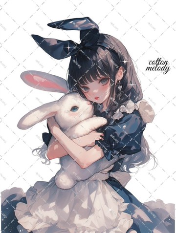 original sticker no.5784 人物貼紙 原創貼紙 人物貼紙 女孩貼紙 原創人物貼紙