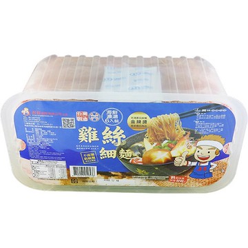 《吉好》雞絲細麵-海鮮濃湯(330g/6入盒裝)【現貨】【超取上限4盒】