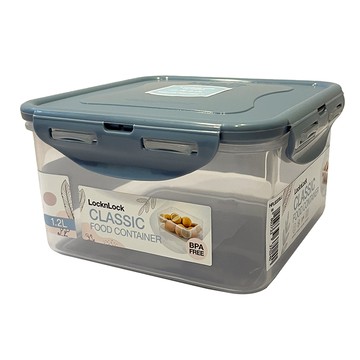 LocknLock 樂扣樂扣 PP微波保鮮盒 1.2L  1 個容器 + 1 個蓋子  1個