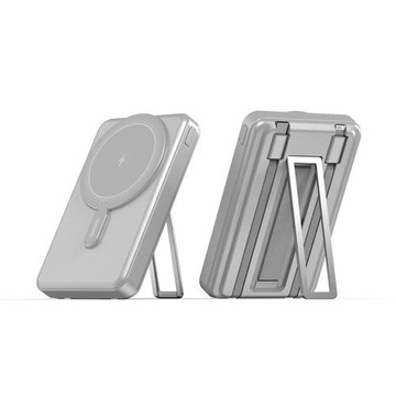 跨境新款四合一支架自帶線磁吸充電寶10000mah