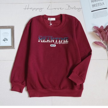 厚款 男大童 美式雙色英文不倒絨上衣 秋冬童裝 大童上衣 大童長袖 男大童長袖 秋冬長袖