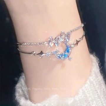 🔥品質保障🔥新款精緻蝴蝶星星手鏈女高級輕奢小衆設計手環女生禮物小清新手飾