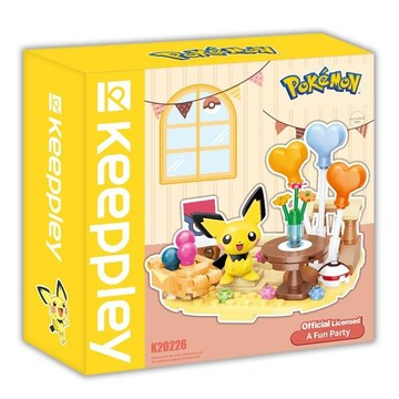 Keepplay積木 寶可夢 小場景系列 甜蜜布置
