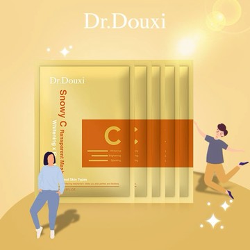 【Dr.Douxi朵璽】 雪耀C透白面膜 5片入/盒 -♑魔羯座生日禮物🎁情人節💍告白禮物