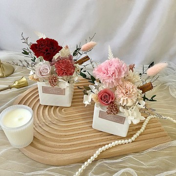 永生康乃馨桌花