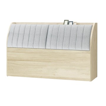 文創集 瑞歐6尺雙人加大貓抓皮床頭箱(不含床底＋不含床墊)-182x33x106cm免組