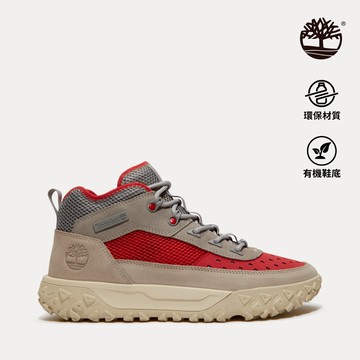 Timberland 男款淺灰褐色Motion 6中筒健行鞋|A6CW1EO3